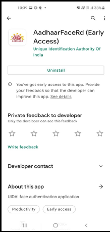 AadharFaceRd app